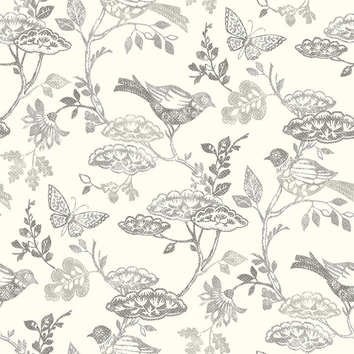 3125-72319 Malmo Black Trail Wallpaper