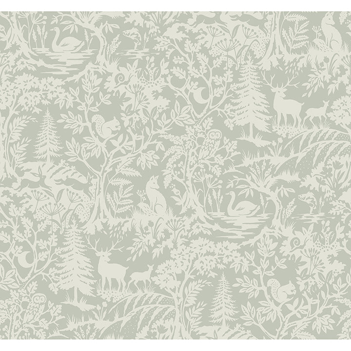 3125-72323 Alrick Sage Forest Venture Wallpaper