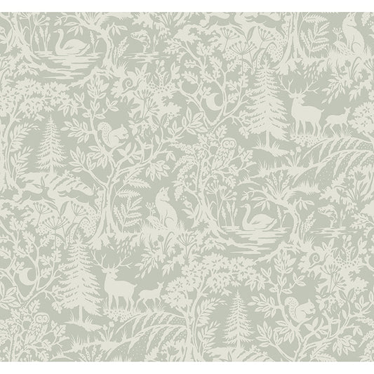 3125-72323 Alrick Sage Forest Venture Wallpaper