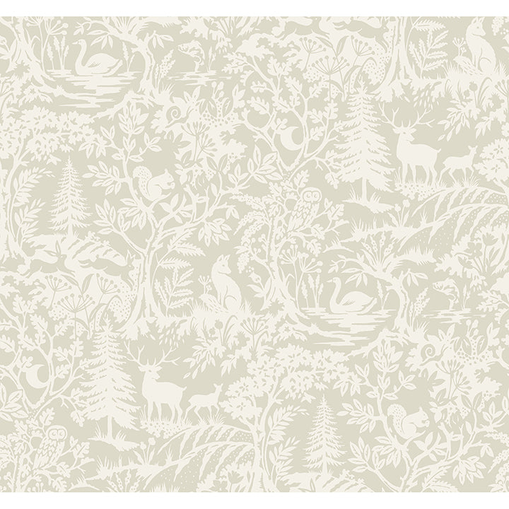 3125-72325 Alrick Taupe Forest Venture Wallpaper