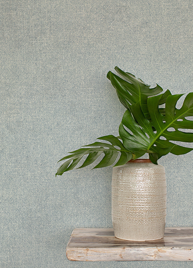 3125-72357 Homespun Denim Textured Wallpaper