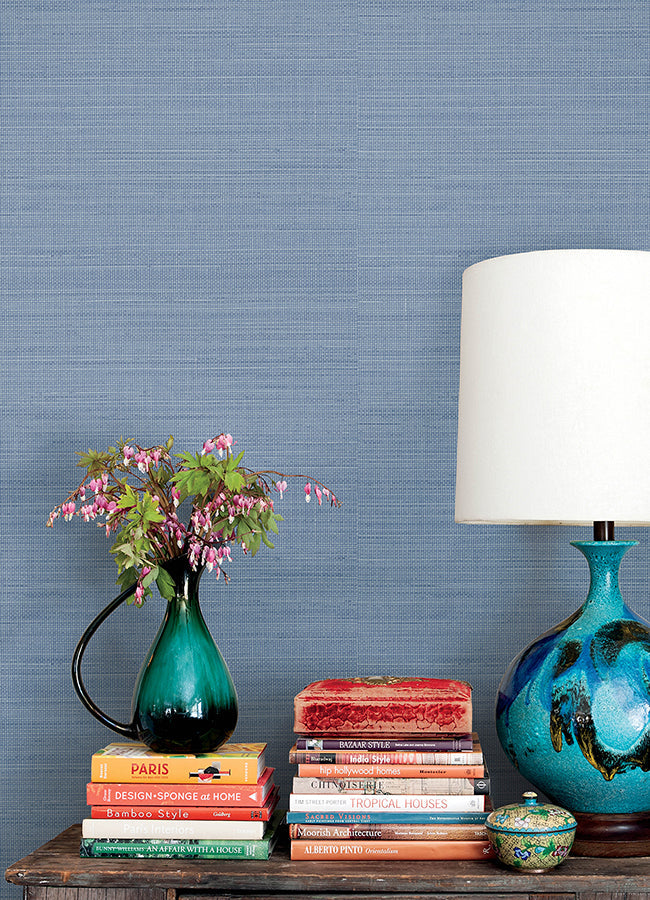 3125-72367 Spinnaker Denim Netting Wallpaper