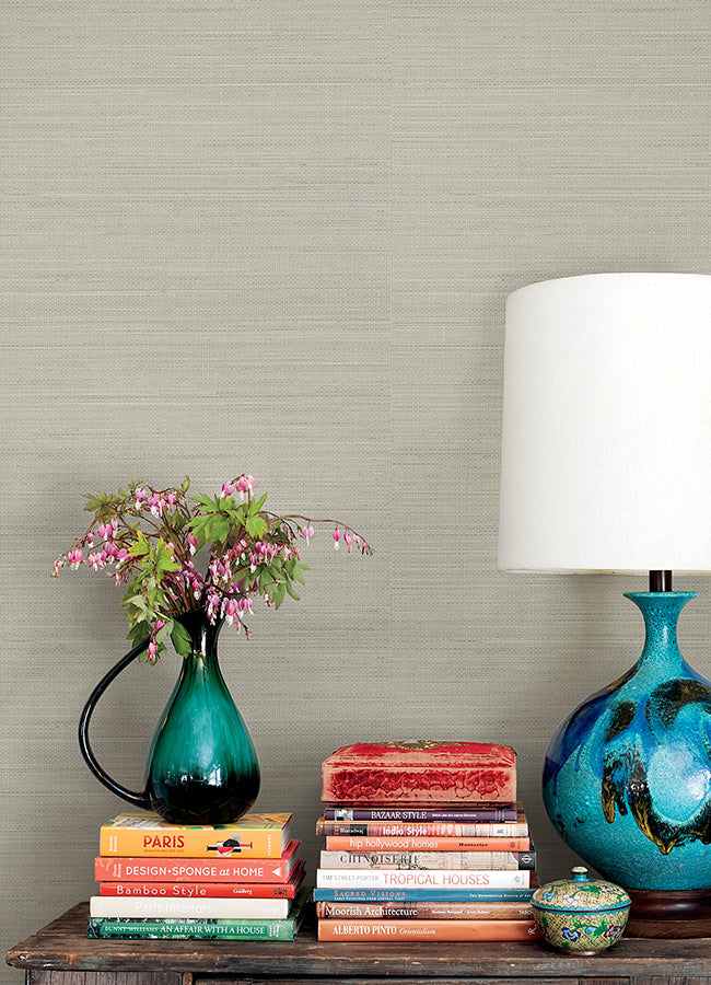 3125-72368 Spinnaker Charcoal Netting Wallpaper