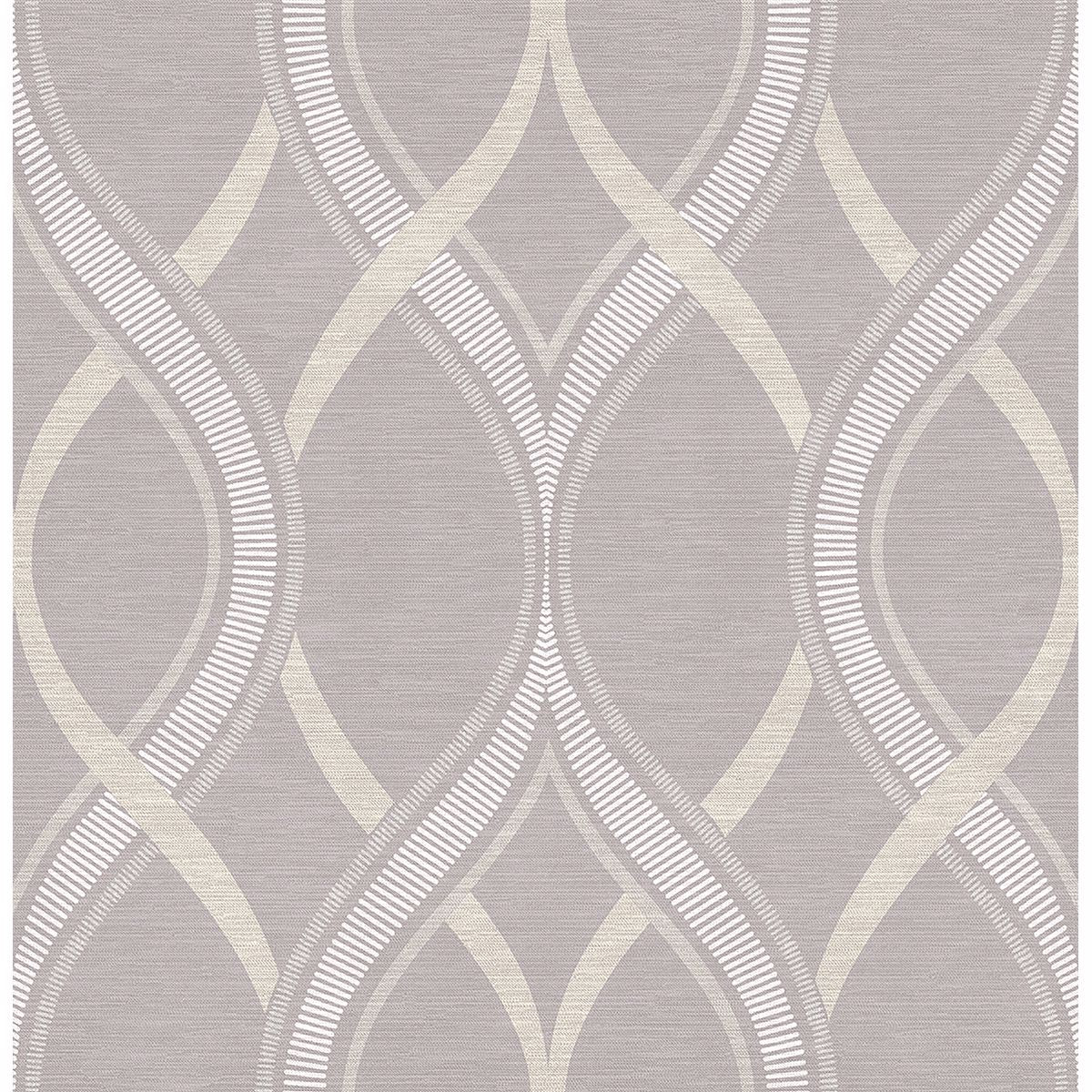 2625-21852 Frequency Lavender Ogee Wallpaper 