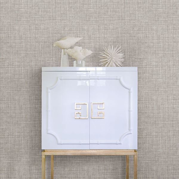 2793-24270 Poise Grey Linen Wallpaper