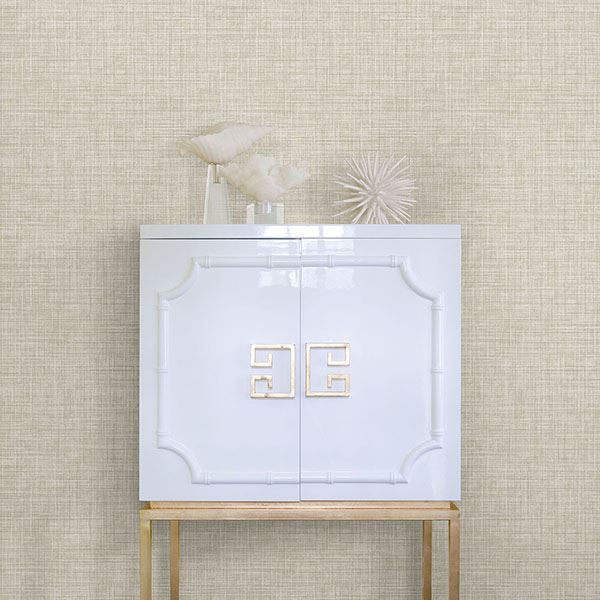  2793-24273 Poise Beige Linen Wallpaper