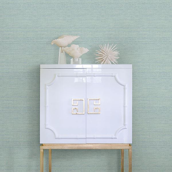 2793-24282 Lilt Teal Faux Grasscloth Wallpaper