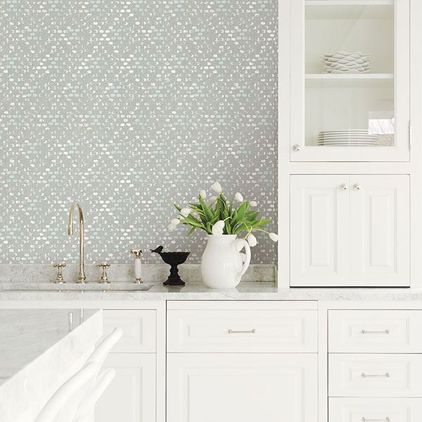  2793-24714 Blissful Light Blue Harlequin Wallpaper