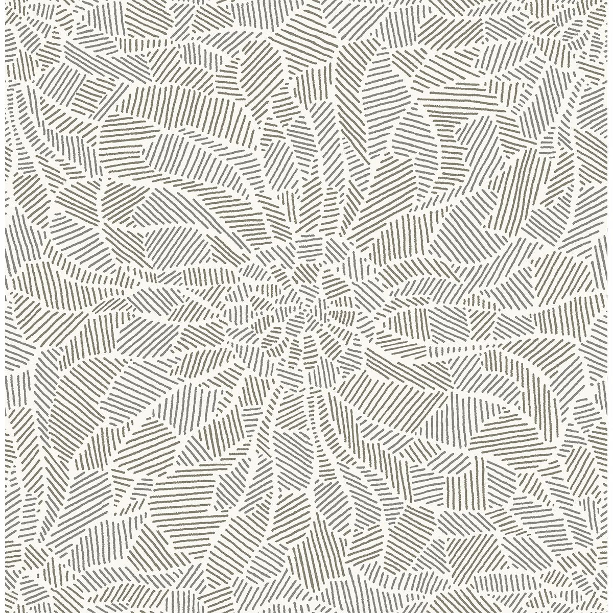 2793-24721 Daydream Moss Abstract Floral Wallpaper