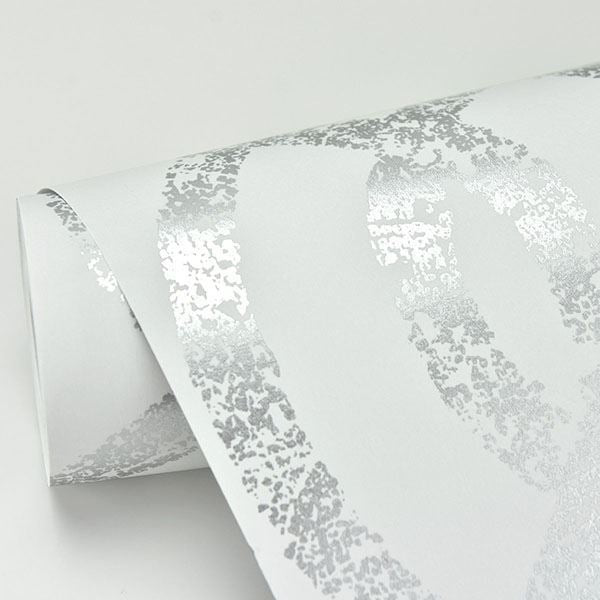  2793-24722 Ethereal Silver Trellis Wallpaper