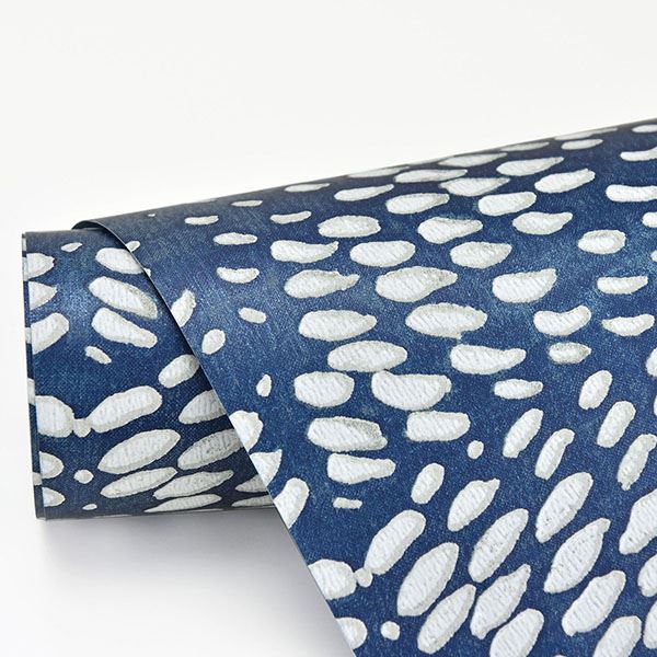  2793-24727 Ethos Sapphire Abstract Wallpaper