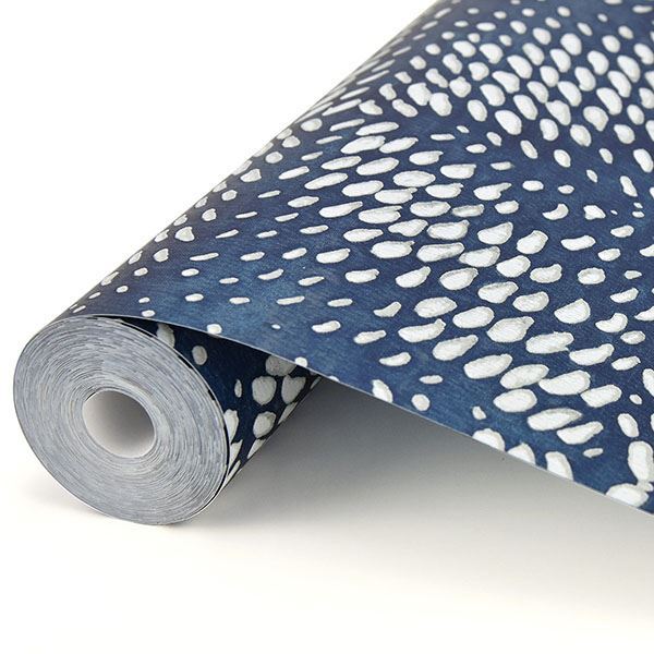  2793-24727 Ethos Sapphire Abstract Wallpaper