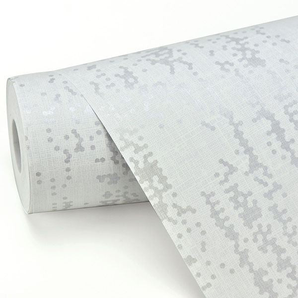 2793-24750 Wisp Silver Texture Wallpaper