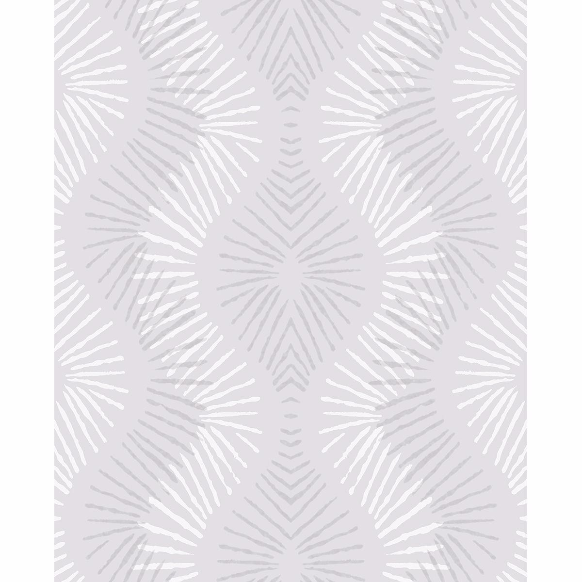 2793-87327 Feliz Silver Beaded Ogee Wallpaper