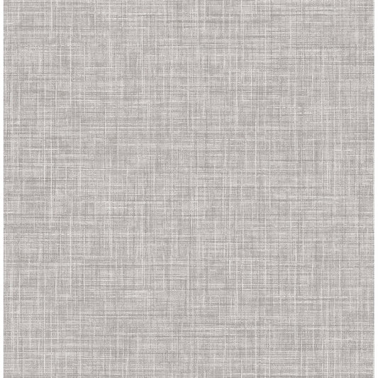 2821-24270 Mendocino Grey Linen Wallpaper