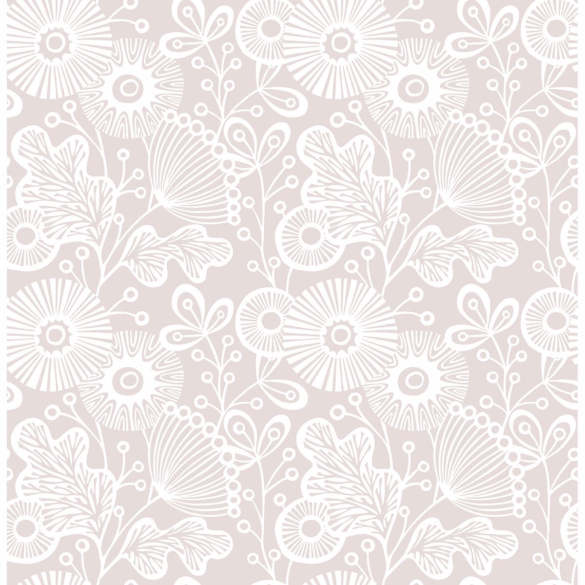 2821-25109 Ana Rose Floral Wallpaper