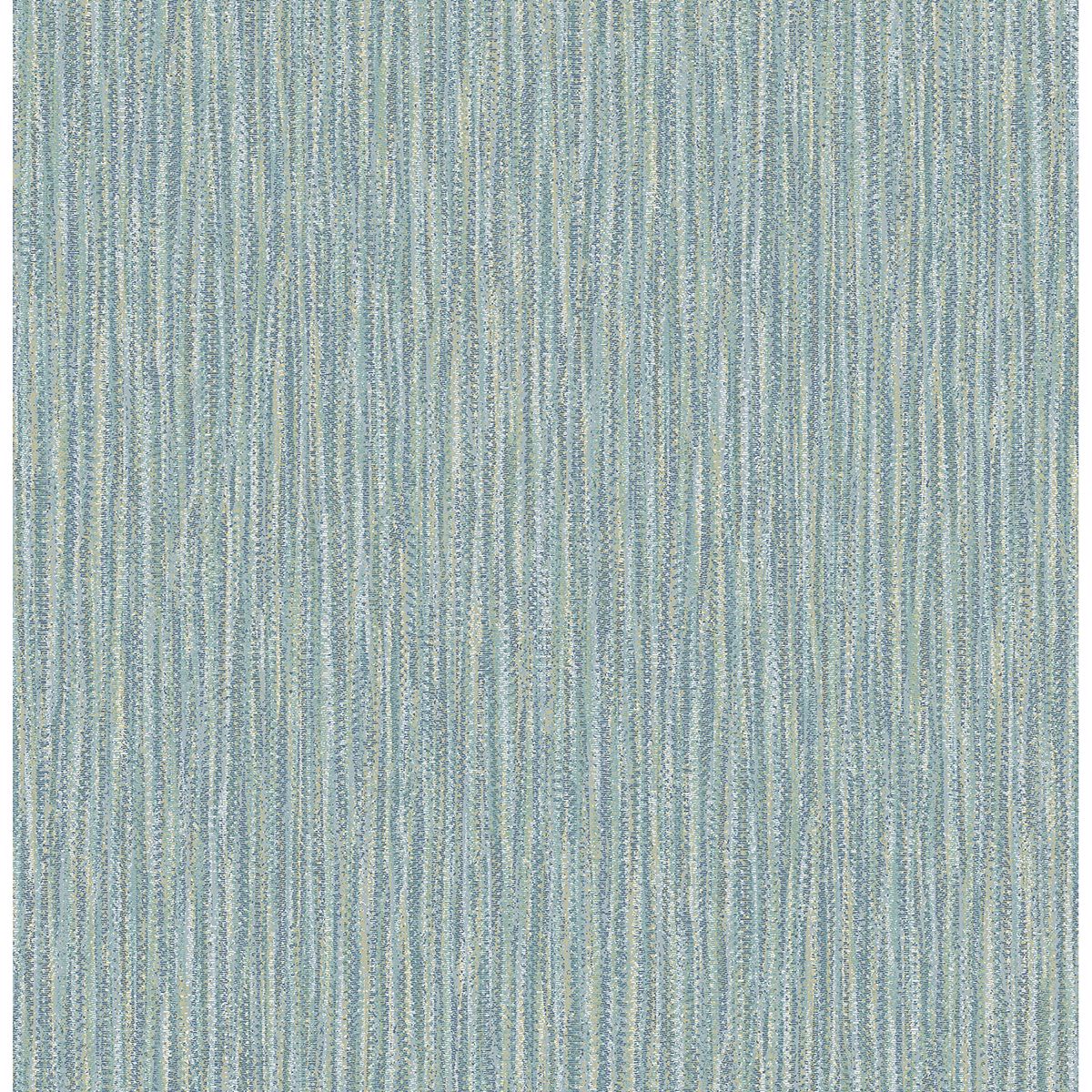 2861-25420 Raffia Aqua Faux Grasscloth Wallpaper