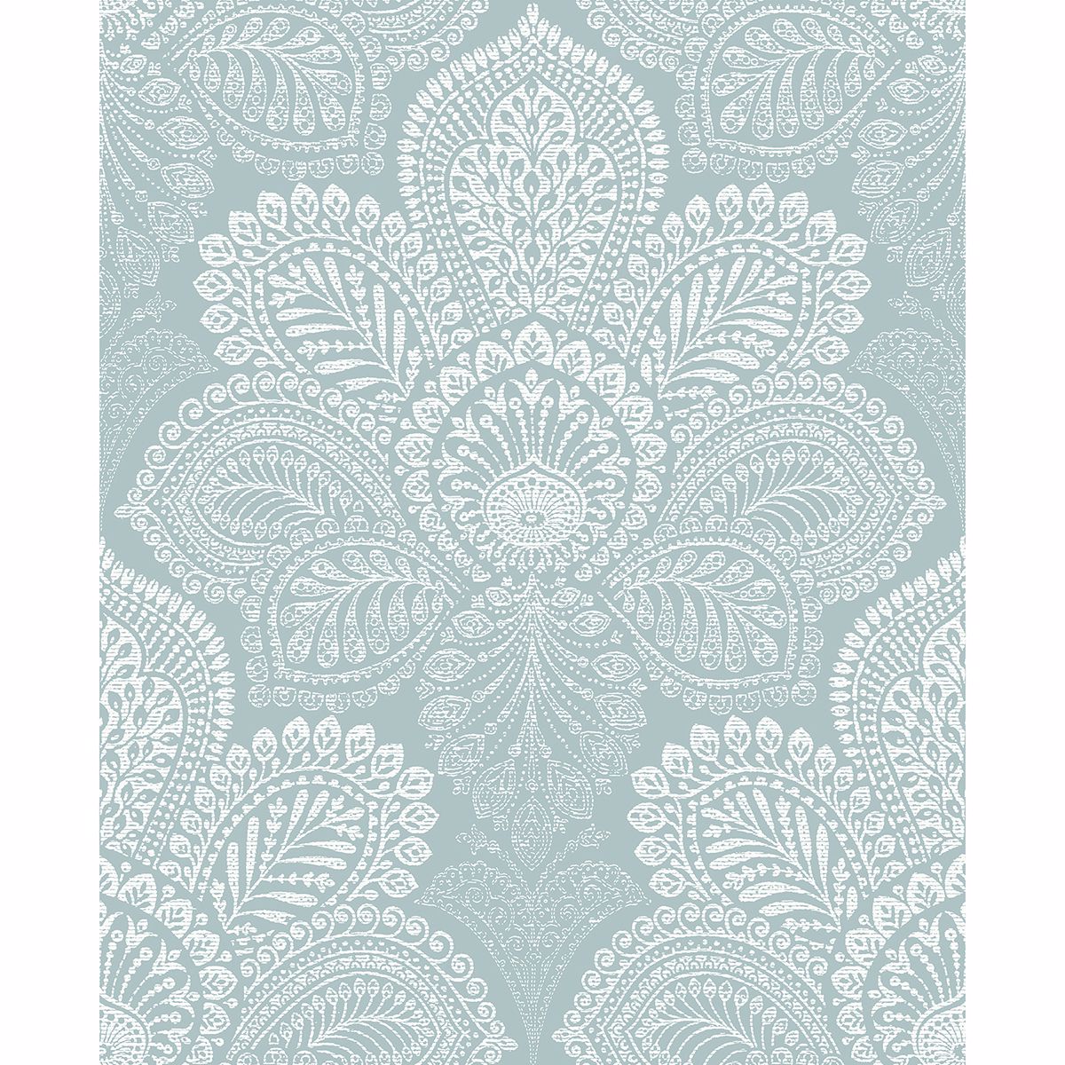 2861-25731 Triumph Light Blue Medallion Wallpaper