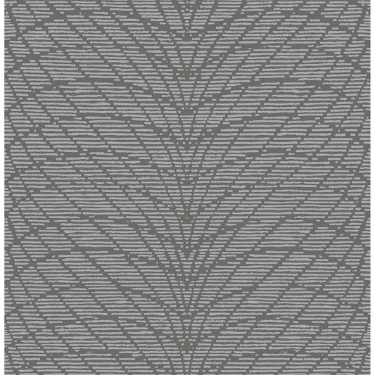2861-25744 Aperion Taupe Chevron Wallpaper