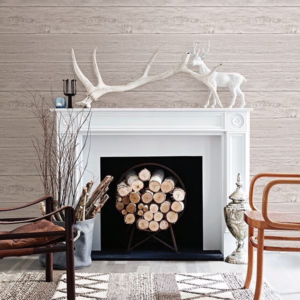  2904-22323 Adair Dove Shiplap Wallpaper