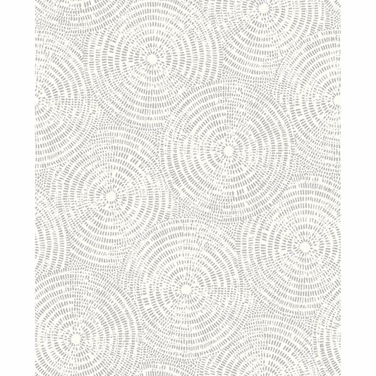 2904-24523 Vatten Platinum Geometric Wallpaper