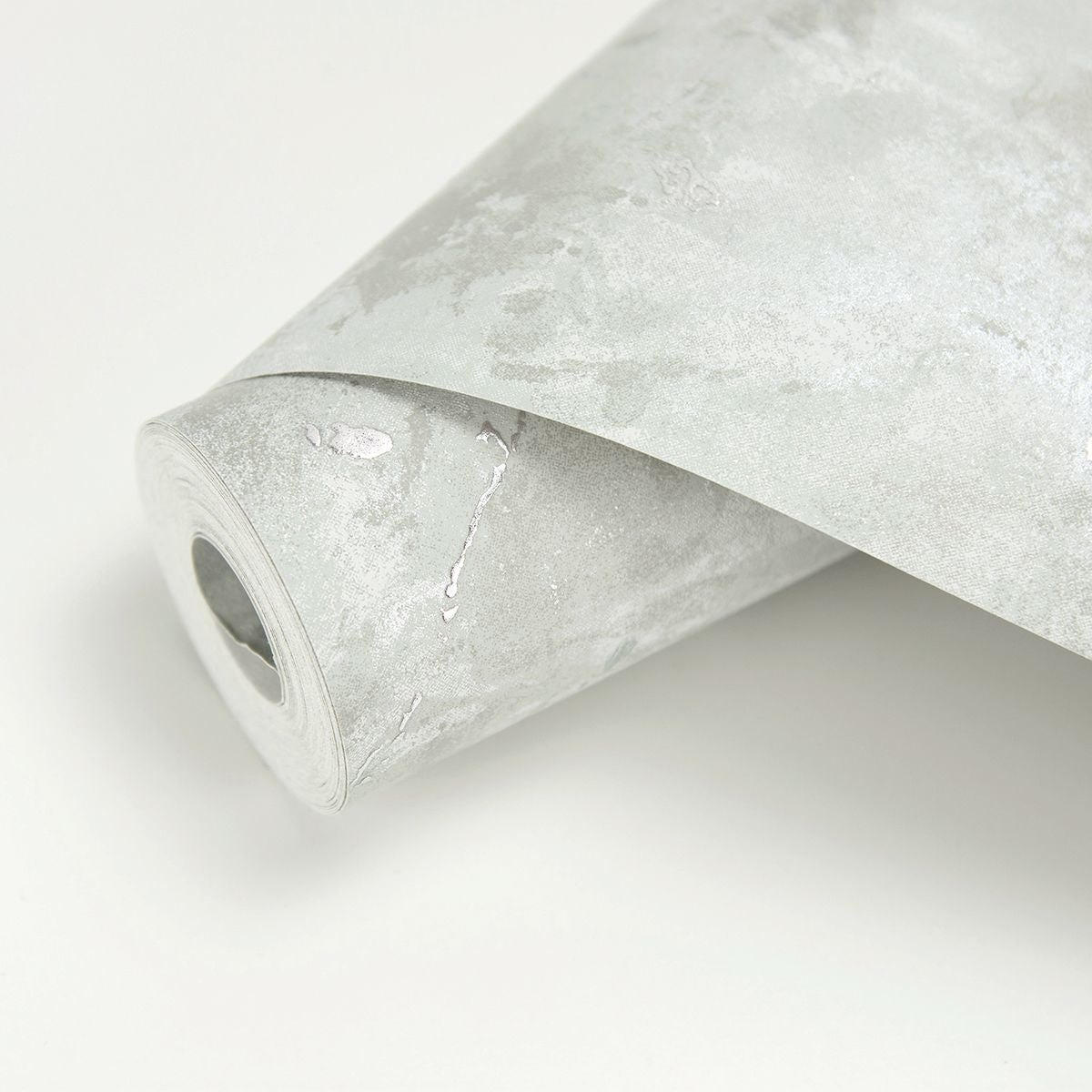 2927-00106 Titania Silver Marble Texture Wallpaper