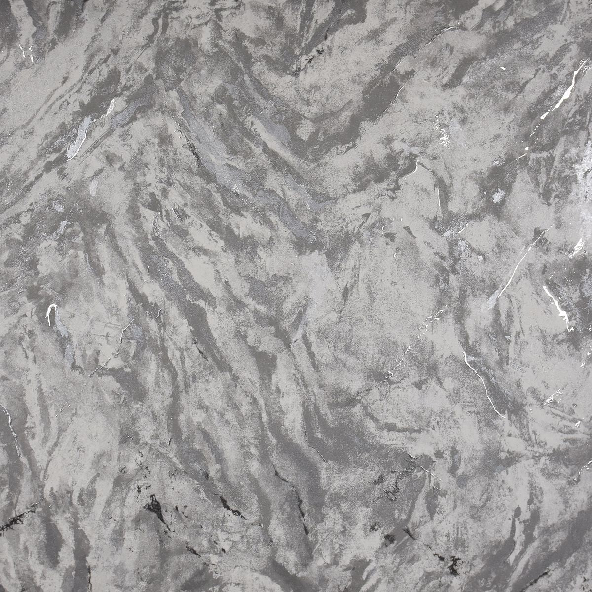 2927-00107 Titania Pewter Marble Texture Wallpaper