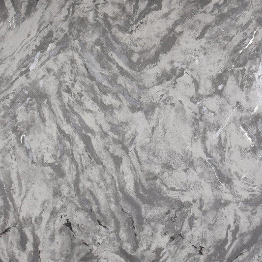 2927-00107 Titania Pewter Marble Texture Wallpaper