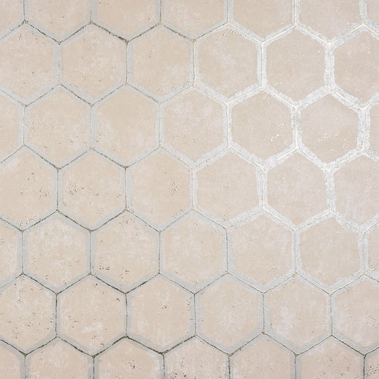 2927-00405 Starling Copper Honeycomb Wallpaper
