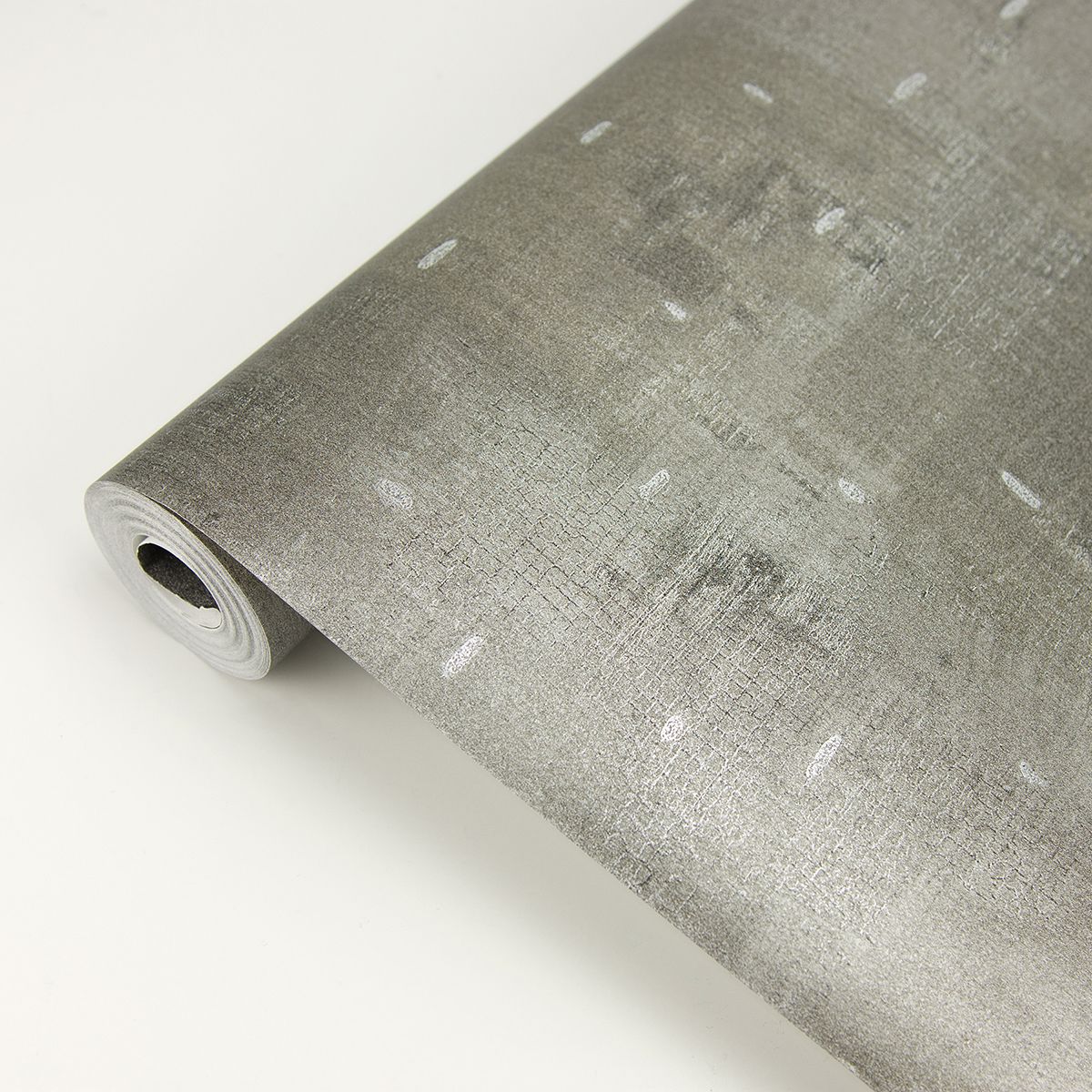 2927-10301 Portia Pewter Distressed Texture Wallpaper