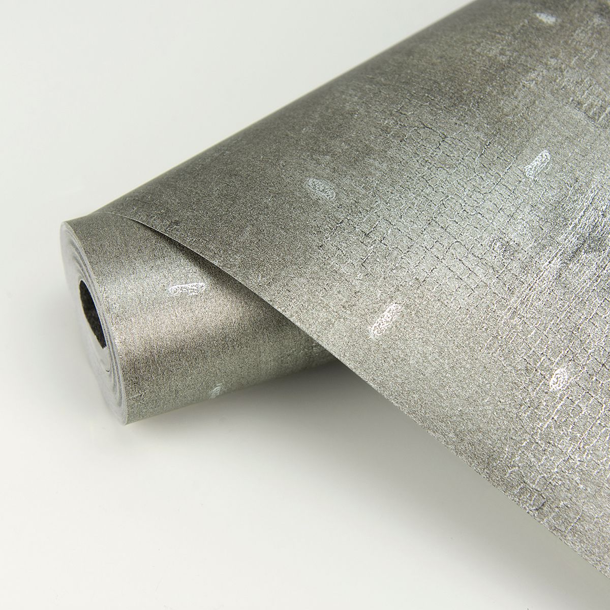 2927-10301 Portia Pewter Distressed Texture Wallpaper