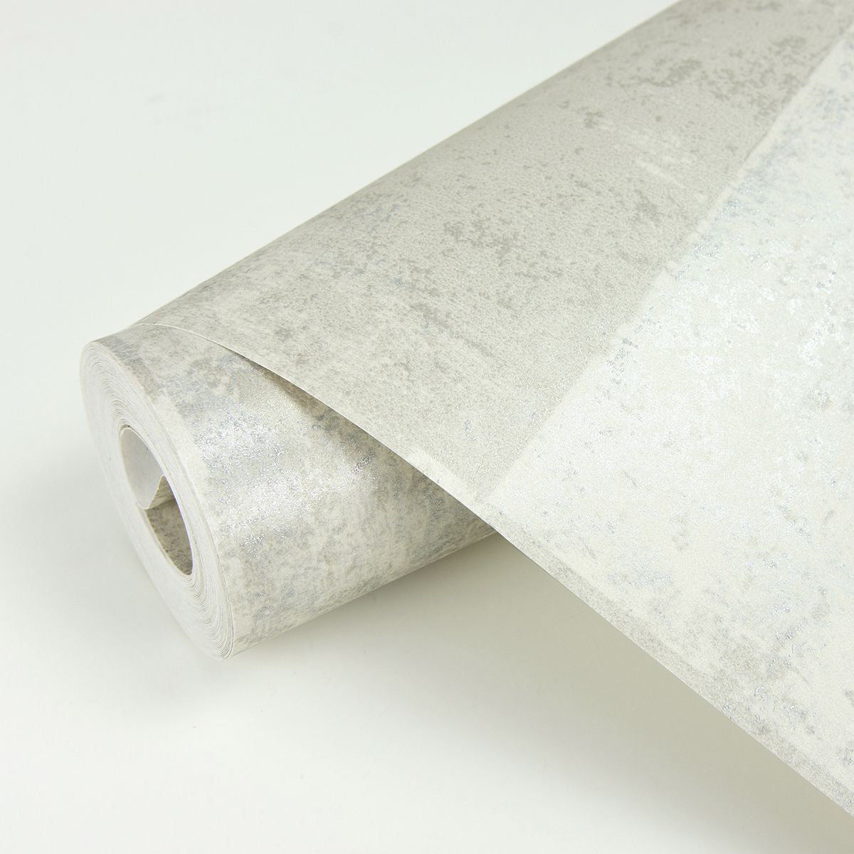 2927-10902 Vela Ivory Distressed Geometric Wallpaper