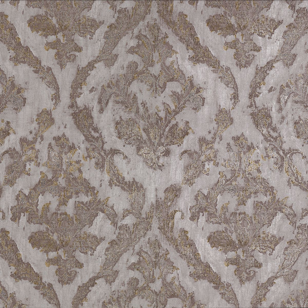 2927-20102 Lyra Bronze Damask Wallpaper