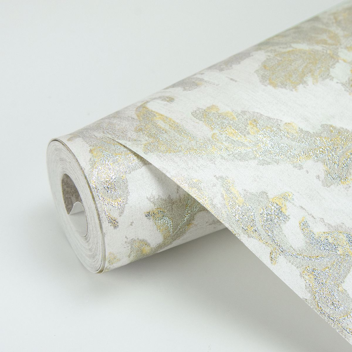 2927-20106 Lyra Light Grey Damask Wallpaper
