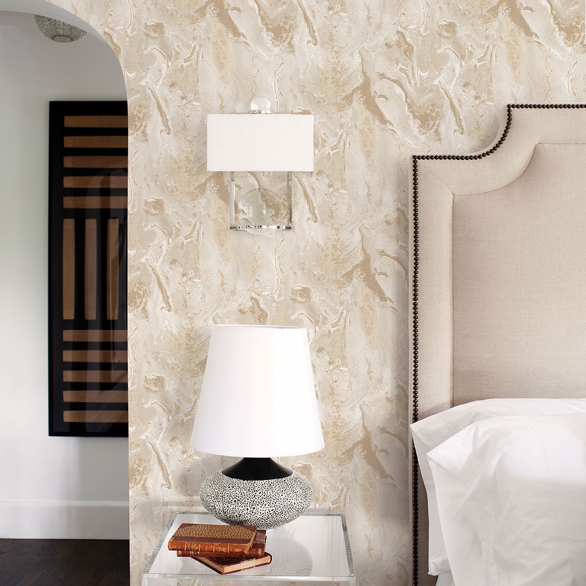 2927-20205 Tory Gold Texture Wallpaper