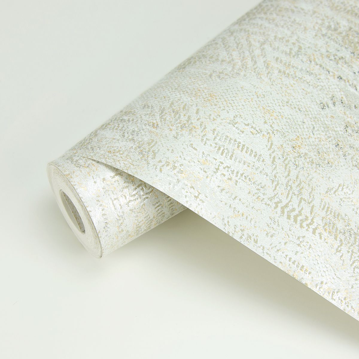 2927-20304 Luster Silver Distressed Texture Wallpaper