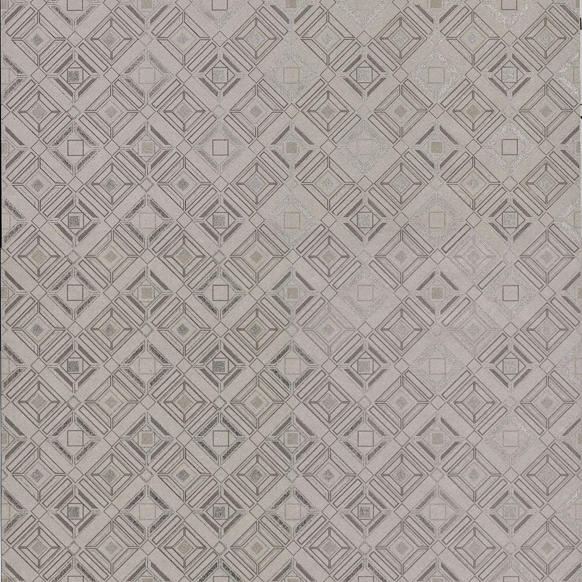 2927-20501 Sonic Light Grey Geometric Wallpaper