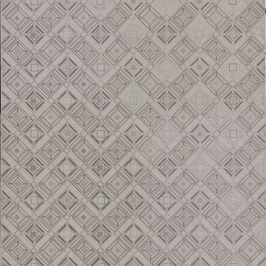 2927-20501 Sonic Light Grey Geometric Wallpaper