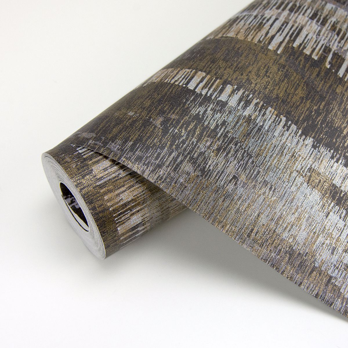 2927-20906 Meteor Silver Distressed Texture Wallpaper
