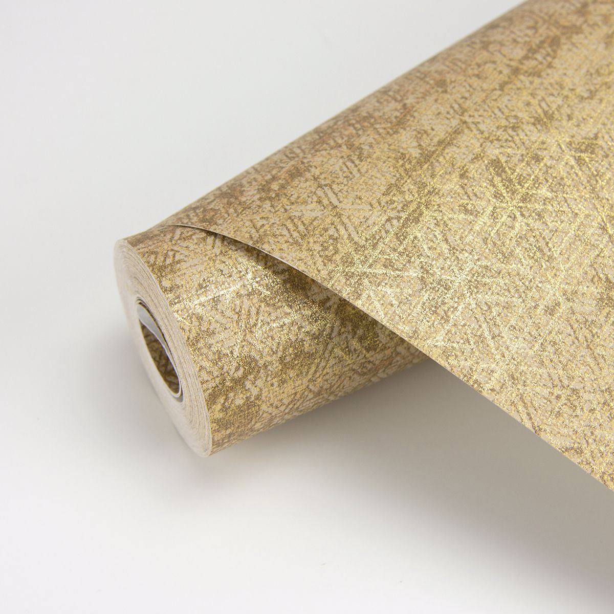 2927-21002 Cosmic Gold Geometric Wallpaper