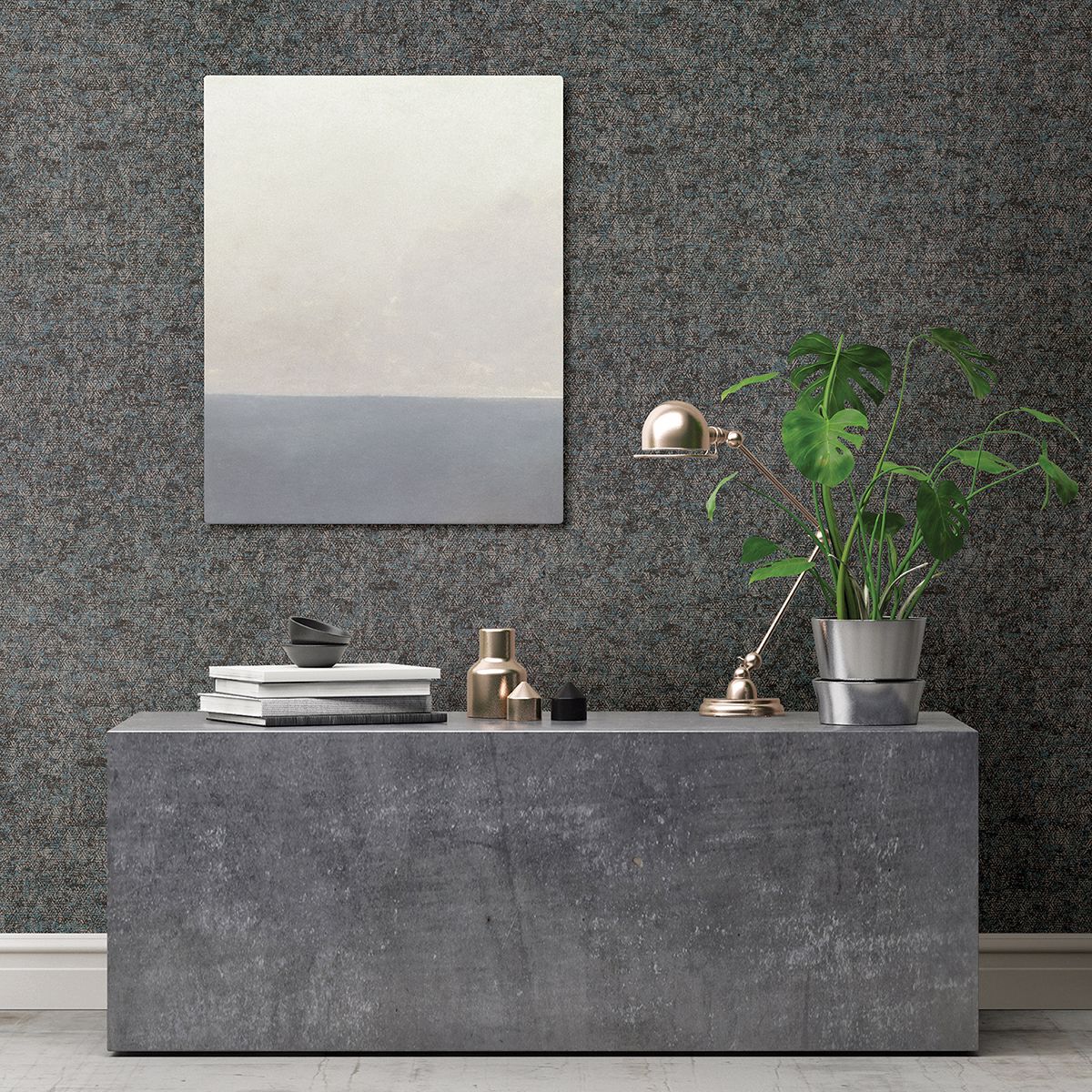 2927-21004 Cosmic Multicolor Geometric Wallpaper