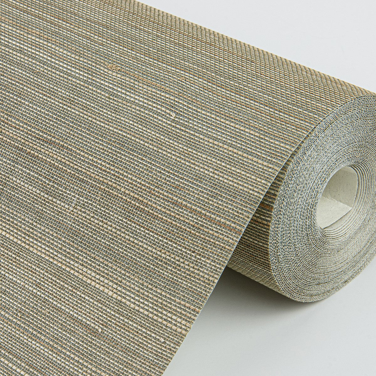 2972-54752 Hiromi Pewter Abaca Grasscloth Wallpaper