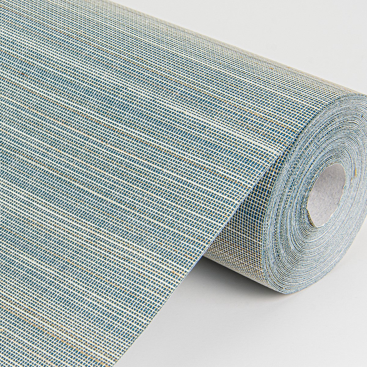 2972-86101 Mai Aqua Abaca Grasscloth Wallpaper