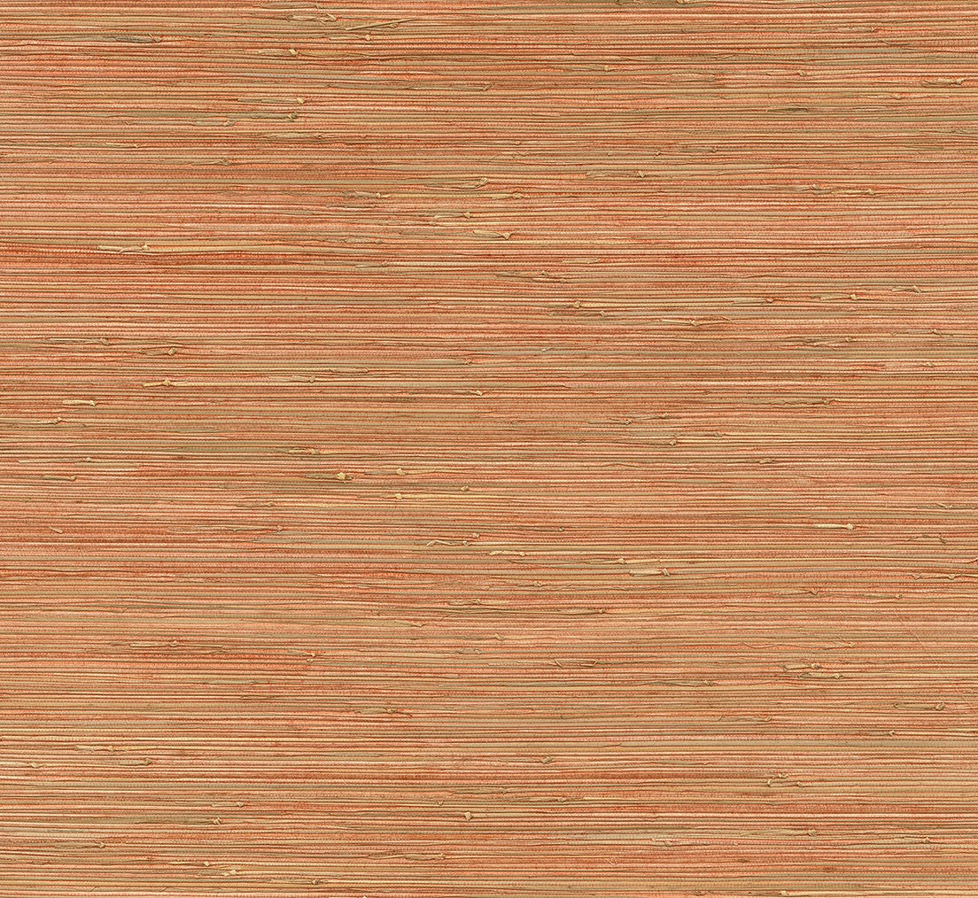 2972-86108 Shuang Coral Handmade Grasscloth Wallpaper