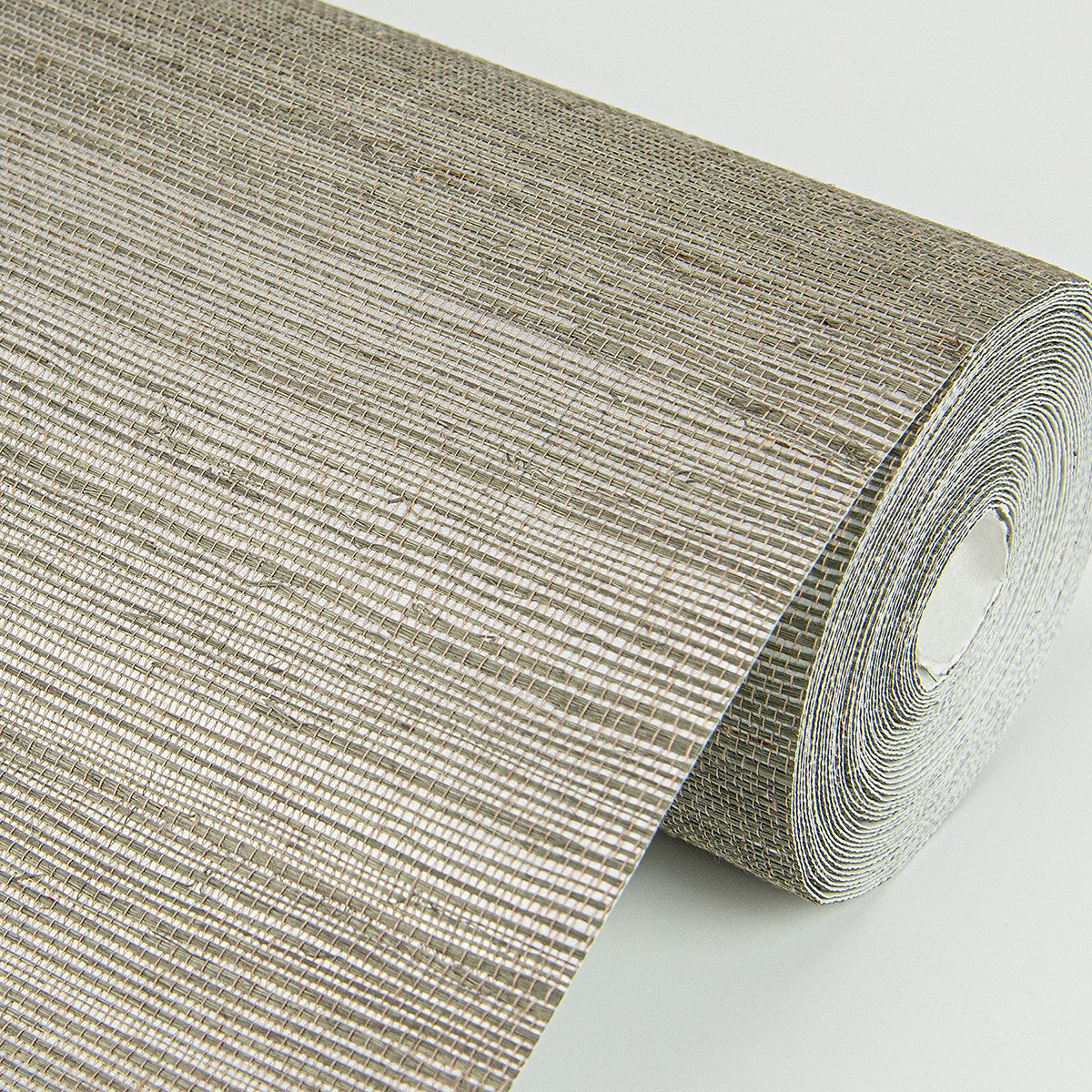 2972-86116 Caihon Silver Sisal Grasscloth Wallpaper