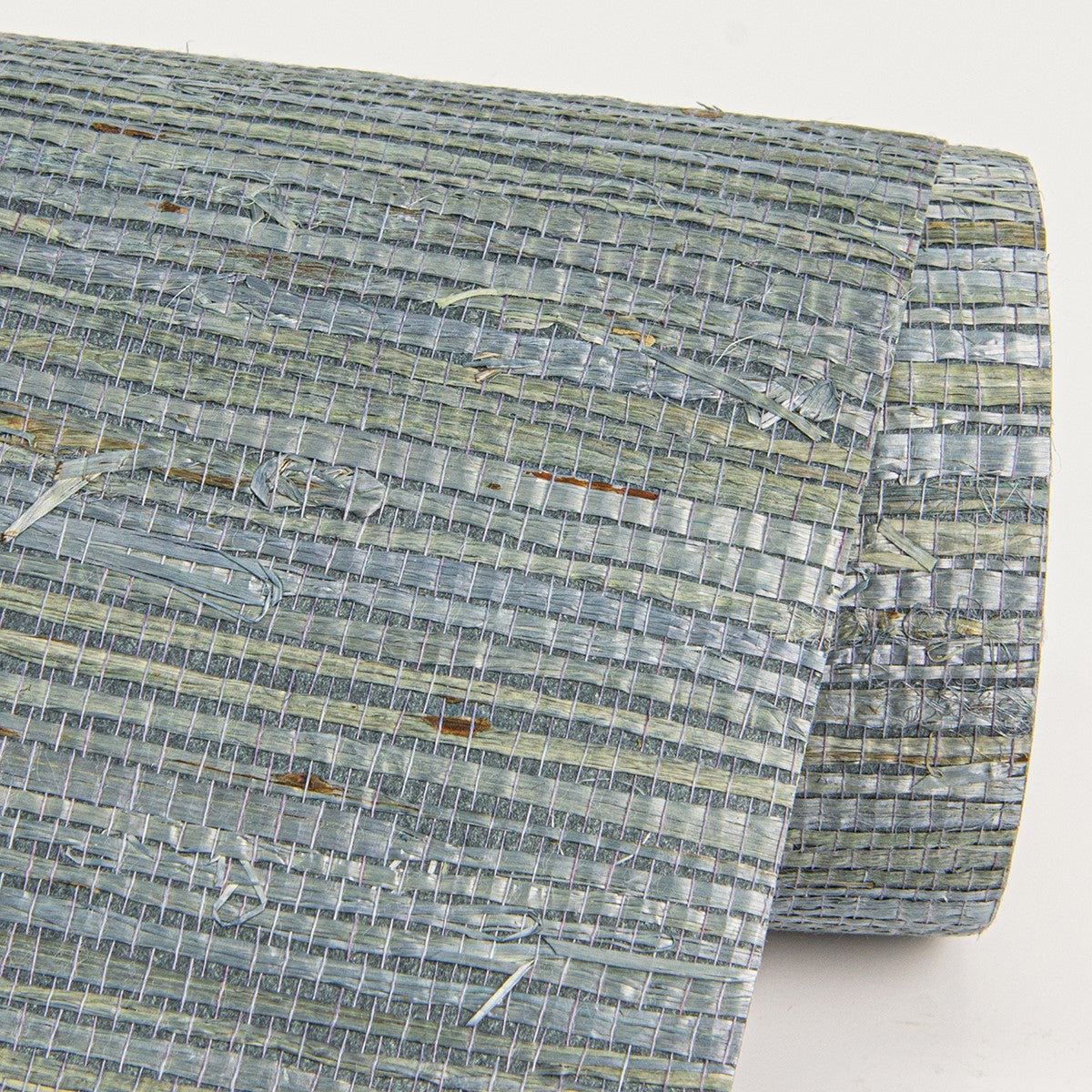 2972-86124 Aiko Teal Sisal Grasscloth Wallpaper