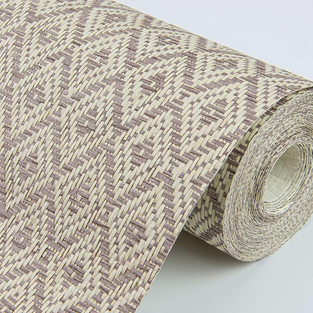 2972-86149 Hui Mauve Paper Weave Grasscloth Wallpaper