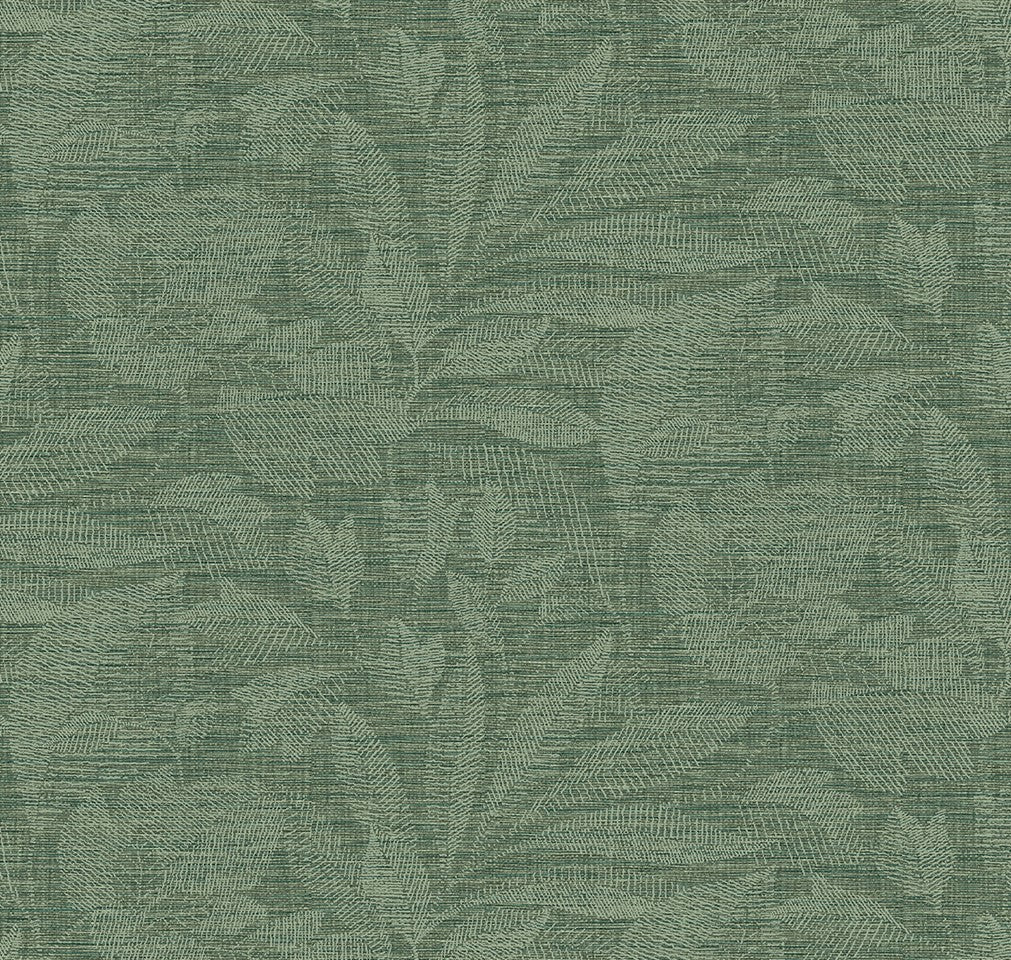 2972-86154 Lei Green Leaf Wallpaper