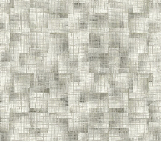2972-86156 Ting Taupe Lattice Wallpaper