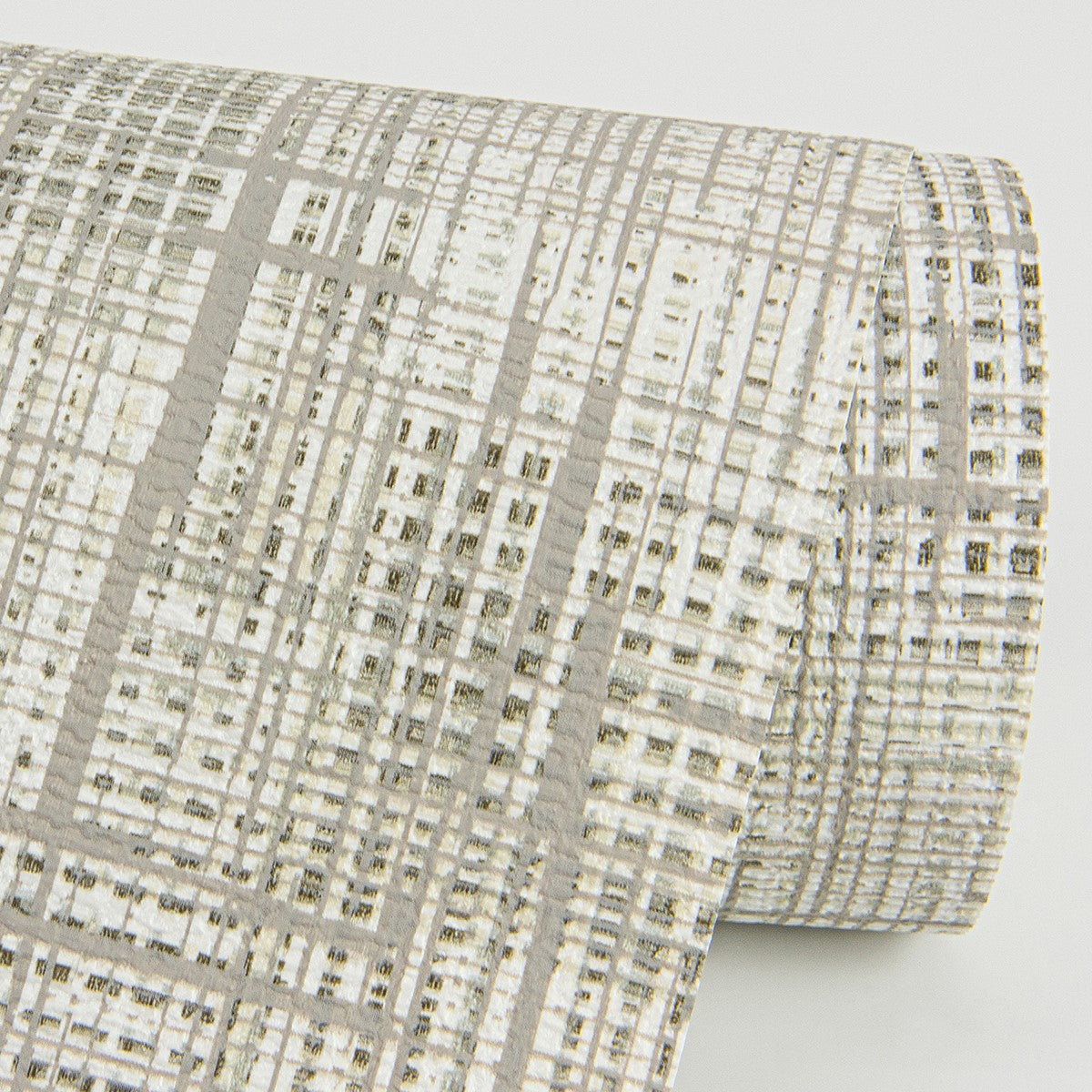 2972-86156 Ting Taupe Lattice Wallpaper